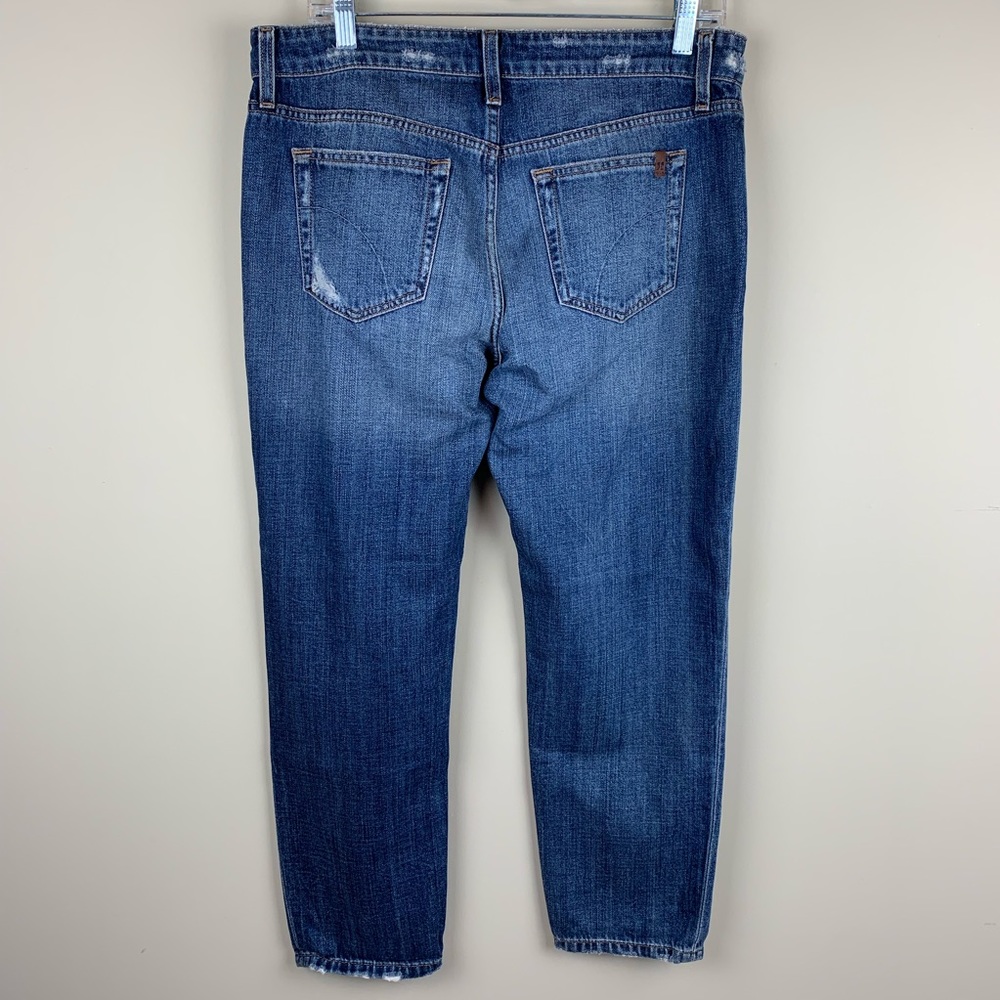 Joe’s “Aura” cropped distressed boyfriend jeans - Picture 3 of 8